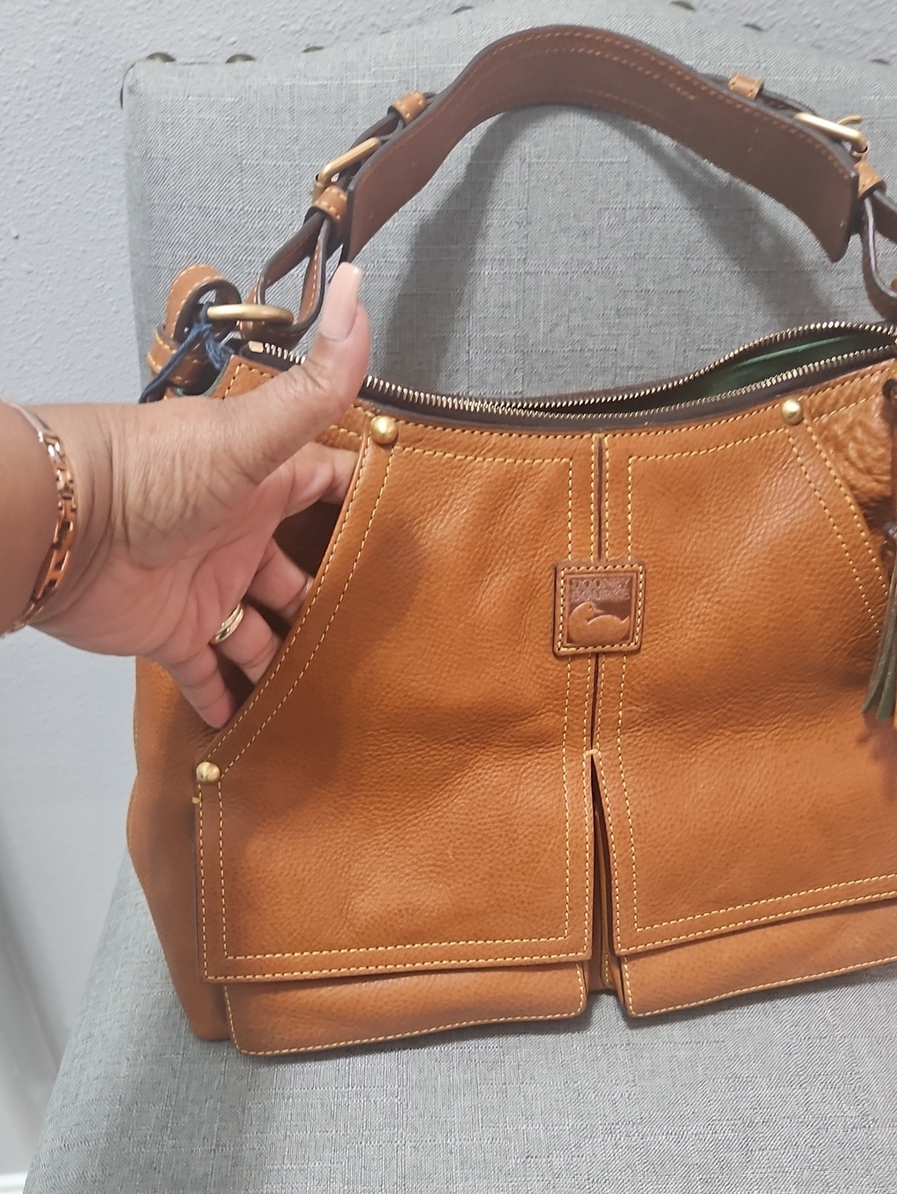 Doonney & Bourke Kingston Hobo And Wallet - Picture 3 of 17